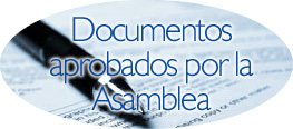 Documentos aprobados por la Asamblea